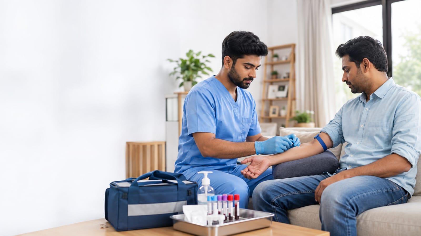 Home Blood Collection Near You in Chandigarh​