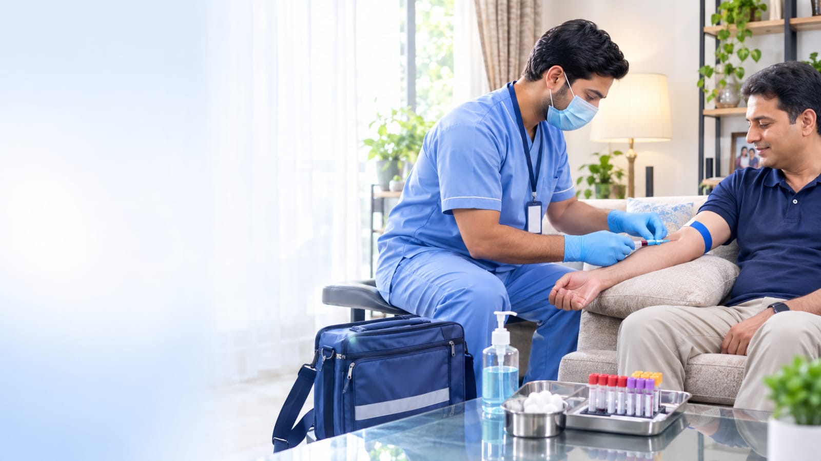 Home Blood Sample Collection in Chandigarh
